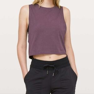 lululemon  Plum Crop Top
